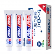 88VIP：LION 狮王 WHITE&WHITE洁白牙膏 150g*3支*3件（需凑单）