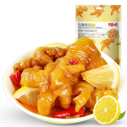 百草味 柠檬酸辣味 即食无骨鸡爪 135g*2件