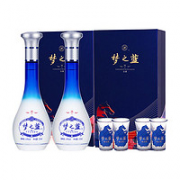 YANGHE 洋河 蓝色经典梦之蓝M1  52度 浓香型白酒 500ml*2瓶