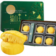 冰皮月饼 猫山王榴莲冰皮月饼 360g 6粒装