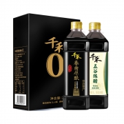 限区域、88VIP：千禾 酱油春曲原酿+五谷陈醋 礼盒装1L*2瓶 *5件