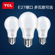 TCL TQB1-2200565WL-00 LED节能灯泡 5W 黄光