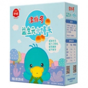 Eastwes 伊威 宝宝零食益生元小馒头儿童磨牙溶豆小蛋酥全机能奶豆饼干80g(4小袋分装)