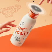 SUPOR 苏泊尔 316L不锈钢 奶酷保温杯 400ml 鹅鹅