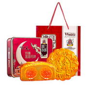 88VIP！MACAU WINGFAI 澳门永辉 双黄莲蓉月饼礼盒 752g