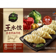 9日0点！88VIP！bibigo 必品阁 黑椒牛肉王水饺 600g*1袋