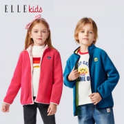 ELLE Kids 男女童 摇粒绒夹克外套