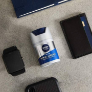 Nivea 妮维雅 男士透明酸质锁龄抗皱保湿面霜50mL