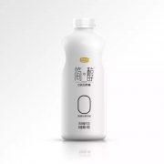 君乐宝 简醇0蔗糖低温酸奶 950g＊2桶