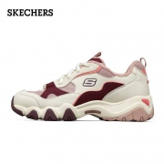 京喜APP：Skechers斯凯奇 女款 绒里保暖 复古休闲 老爹鞋 66666313-NTPK38
