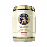 88VIP：EICHBAUM 爱士堡 小麦白啤酒 5L*3件