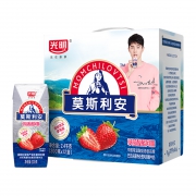 88会员:Bright 光明 莫斯利安 草莓酸酪风味酸牛奶200g*12礼盒装*2件