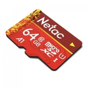 京东极速版、PLUS会员：Netac 朗科 64GB MicroSD存储卡 100MB/s