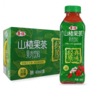 华旗 山楂果肉饮料 无蔗糖400ml*12瓶