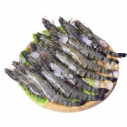 PLUS会员：GUOLIAN 国联 国产斑节虾(黑虎虾)  净重300g 12-15只*3件