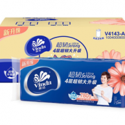 陪伴计划！Vinda 维达 超韧系列 无芯卷纸 4层78g10卷（112*146mm）