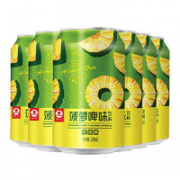 陪伴计划专享！PEARL RIVER 珠江啤酒 菠萝啤 330ml*6听