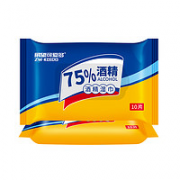 苏宁宜品 酒精湿巾 10片*2包