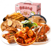 PLUS会员：KINGWUU 精武 鸭脖零食大礼包 爱你三千 520g