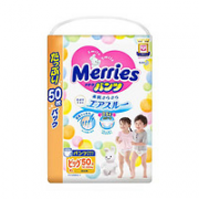 Merries 妙而舒 婴儿拉拉裤 L 50片