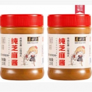 六必居 纯芝麻酱 220g*2瓶