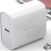 supcase 苹果PD快充套装（快充线1.2m白色+充电器18W）