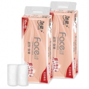 C&S 洁柔 粉face 无芯卷纸 4层70g20卷
