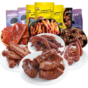 周黑鸭 卤鸭脖/锁骨/猪肉脯/牛肉条/鱿鱼 多种口味