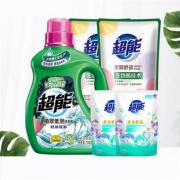 京喜APP：超能 植萃低泡洗衣液750g+500g*2 赠洗衣液100g*2袋