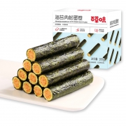 聚划算百亿补贴：Be&Cheery 百草味 海苔肉松卷 100g*5（盒装)