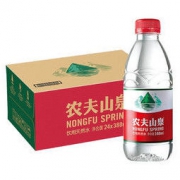 NONGFU SPRING 农夫山泉 饮用水 饮用天然水380ml 1*24瓶 整箱装