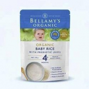 88VIP：BELLAMY'S 贝拉米 有机婴儿益生元高铁米粉 125g*4袋