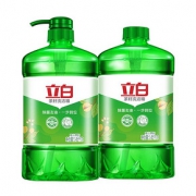 立白茶籽洗洁精除菌去油1.45KG*2瓶