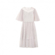 VERO MODA 320361014 女士波点网纱连衣裙