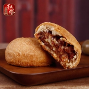 红塔食品 纸包手工 宣威云腿月饼10个