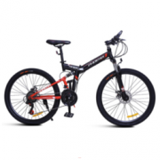 PHOENIX 凤凰 A3.0 山地自行车 黑红色 26英寸 24速 辐条轮