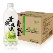 秋林 青提味 苏打水气泡水 450ml*12瓶