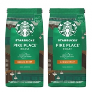 葡萄牙进口 星巴克 Pike Place中度烘焙咖啡豆 200g*2包