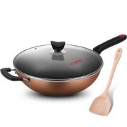 PLUS会员：COOKER KING 炊大皇 B50069 炒锅 32cm *2件+凑单品