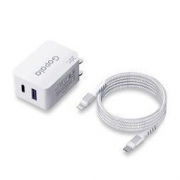 Gopala PD 20W 1C1A双口充电器 + 2米快充线