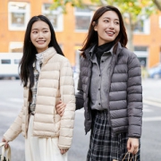断码好价 高梵 女士 石墨烯 90白鸭绒羽绒服