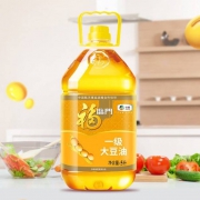 京喜APP：福临门 一级大豆油 5L 1桶装