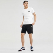 Skechers斯凯奇2020春夏男子针织五分短裤休闲跑步运动裤L220M197