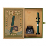 PILOT 百乐 FP-78G 钢笔 F尖 吸墨器 多色可选 送笔记本 钢笔保护套