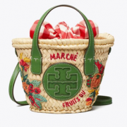 Tory Burch Ella草编托特包 菜篮子