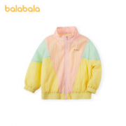 balabala 巴拉巴拉 儿童拼接外套
