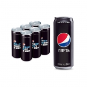 88VIP：pepsi 百事 无糖碳酸细长罐 330mL*6罐*13件