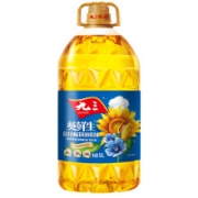 京喜app：九三 葵鲜生 葵花籽亚麻籽花生调和油 5L  *2件