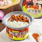 香甜软糯！锅圈食汇 自热米饭 台式卤肉煲仔饭 266g