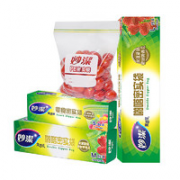 MIAOJIE 妙洁 保鲜密封袋组合 60只